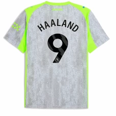 Fotbalové Dresy Erling Haaland #9 Manchester City 2025-26 Třetí Dres Mužské