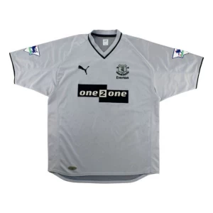 Fotbalové Dresy Everton FC 2001-02 Venkovní