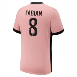 Fotbalové Dresy Fabian #8 Paris Saint-Germain PSG 2024-25 Třetí Dres Mužské
