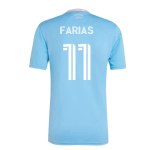 Fotbalové Dresy Farias #11 Inter Miami CF 2025-26 Třetí Dres Mužské