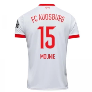 Fotbalové Dresy FC Augsburg Mounie #15 2025-26 Domácí Dres Mužské