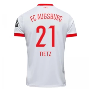 Fotbalové Dresy FC Augsburg Tietz #21 2025-26 Domácí Dres Mužské
