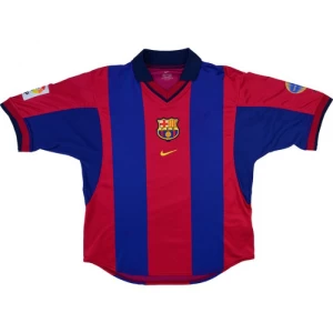 Fotbalové Dresy FC Barcelona 2000-01 Domácí