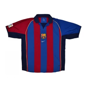 Fotbalové Dresy FC Barcelona 2001-02 Domácí