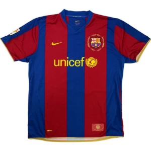 Fotbalové Dresy FC Barcelona 2007-08 Domácí