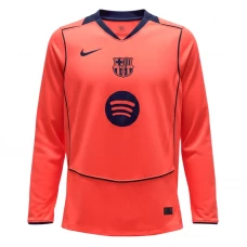 Fotbalové Dresy FC Barcelona 2025-26 Třetí Dres Mužské Dlouhý Rukáv