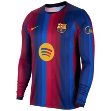 Fotbalové Dresy FC Barcelona 2026-27 Domácí Dres Mužské Dlouhý Rukáv