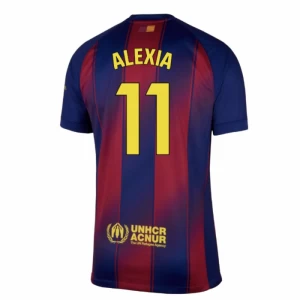 Fotbalové Dresy FC Barcelona Alexia #11 2025-26 Domácí Dres Mužské