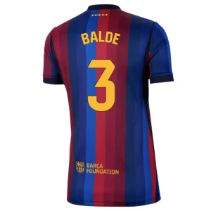 Fotbalové Dresy FC Barcelona Balde #3 2026-27 Domácí Dres Mužské
