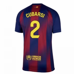 Fotbalové Dresy FC Barcelona Cubarsi #2 2025-26 Domácí Dres Mužské
