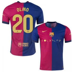 Fotbalové Dresy FC Barcelona Dani Olmo #20 2024-25 Coldplay Domácí Dres Mužské