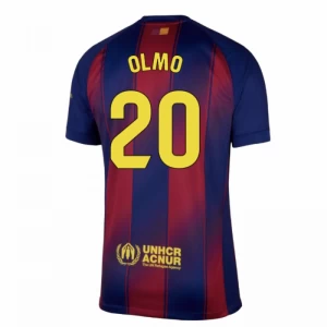 Fotbalové Dresy FC Barcelona Dani Olmo #20 2025-26 Domácí Dres Mužské