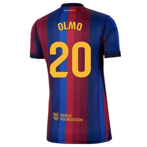 Fotbalové Dresy FC Barcelona Dani Olmo #20 2026-27 Domácí Dres Mužské