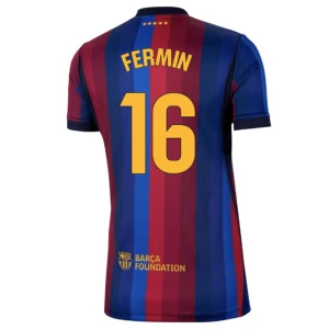 Fotbalové Dresy FC Barcelona Fermin #16 2026-27 Domácí Dres Mužské