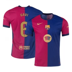 Fotbalové Dresy FC Barcelona Gavi #6 2024-25 New Spotify Logo Domácí Dres Mužské
