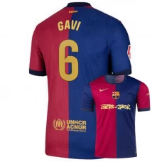 Fotbalové Dresy FC Barcelona Gavi #6 2024-25 Travis Scott Domácí Dres Mužské