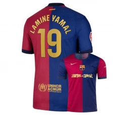 Fotbalové Dresy FC Barcelona Lamine Yamal #19 2024-25 Travis Scott Domácí Dres Mužské
