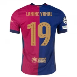 Fotbalové Dresy FC Barcelona Lamine Yamal #19 2024-25 UCL Domácí Dres Mužské