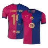 Fotbalové Dresy FC Barcelona Lamine Yamal #19 2024-25 UCL New Spotify Logo Domácí Dres Mužské