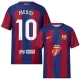 Fotbalové Dresy FC Barcelona Lionel Messi #10 2023-24 x Rolling Stones Domácí Dres Mužské