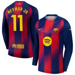 Fotbalové Dresy FC Barcelona Neymar Jr #11 2025-26 Domácí Dres Mužské Dlouhý Rukáv
