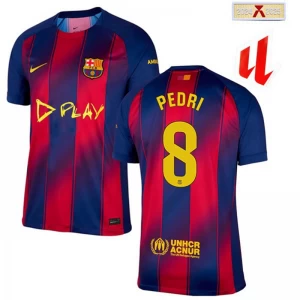Fotbalové Dresy FC Barcelona Pedri 2025-26 Clasico Domácí Dres Mužské