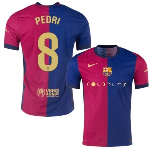 Fotbalové Dresy FC Barcelona Pedri #8 2024-25 Coldplay Domácí Dres Mužské