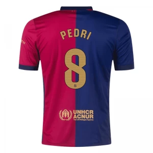 Fotbalové Dresy FC Barcelona Pedri #8 2024-25 Domácí Dres Mužské