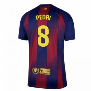 Fotbalové Dresy FC Barcelona Pedri #8 2025-26 Domácí Dres Mužské