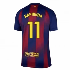 Fotbalové Dresy FC Barcelona Raphinha #11 2025-26 Domácí Dres Mužské