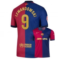 Fotbalové Dresy FC Barcelona Robert Lewandowski #9 2024-25 Travis Scott Domácí Dres Mužské