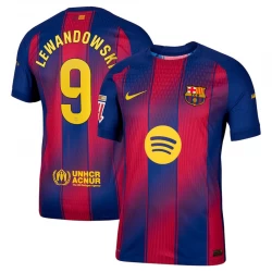 Fotbalové Dresy FC Barcelona Robert Lewandowski #9 2025-26 Domácí Dres Mužské