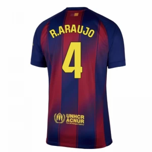 Fotbalové Dresy FC Barcelona Ronald Araujo #4 2025-26 Domácí Dres Mužské