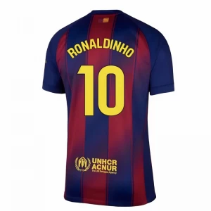 Fotbalové Dresy FC Barcelona Ronaldinho Gaúcho #10 2025-26 Domácí Dres Mužské