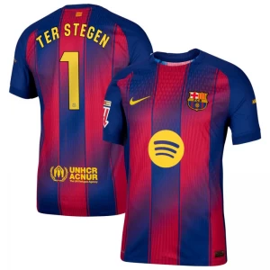 Fotbalové Dresy FC Barcelona Ter Stegen #1 2025-26 Domácí Dres Mužské