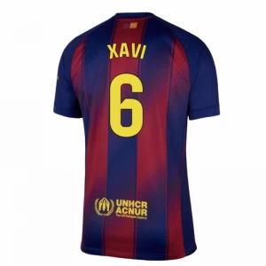 Fotbalové Dresy FC Barcelona Xavi #6 2025-26 Domácí Dres Mužské