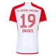 Fotbalové Dresy FC Bayern München Alphonso Davies #19 2023-24 Domácí Dres Mužské