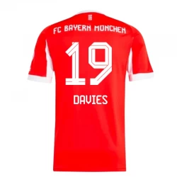 Fotbalové Dresy FC Bayern München Alphonso Davies #19 2025-26 Domácí Dres Mužské