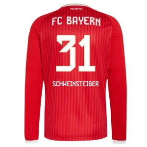 Fotbalové Dresy FC Bayern München Bastian Schweinsteiger #31 2026-27 Domácí Dres Mužské Dlouhý Rukáv
