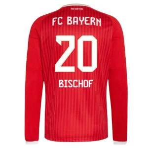 Fotbalové Dresy FC Bayern München Bischof #20 2026-27 Domácí Dres Mužské Dlouhý Rukáv