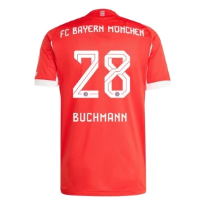 Fotbalové Dresy FC Bayern München Buchmann #28 2025-26 Domácí Dres Mužské