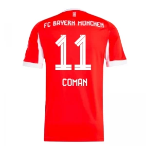 Fotbalové Dresy FC Bayern München Coman #11 2025-26 Domácí Dres Mužské