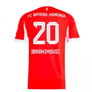 Fotbalové Dresy FC Bayern München Ibrahimovic #20 2025-26 Domácí Dres Mužské
