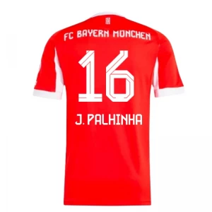 Fotbalové Dresy FC Bayern München J. Palhinha #16 2025-26 Domácí Dres Mužské