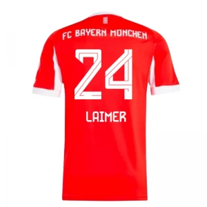 Fotbalové Dresy FC Bayern München Laimer #24 2025-26 Domácí Dres Mužské