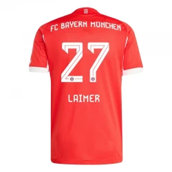Fotbalové Dresy FC Bayern München Laimer #27 2025-26 Domácí Dres Mužské