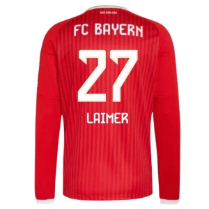 Fotbalové Dresy FC Bayern München Laimer #27 2026-27 Domácí Dres Mužské Dlouhý Rukáv