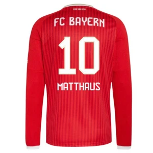 Fotbalové Dresy FC Bayern München Matthaus #10 2026-27 Domácí Dres Mužské Dlouhý Rukáv