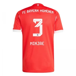 Fotbalové Dresy FC Bayern München Minjae #3 2025-26 Domácí Dres Mužské