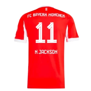 Fotbalové Dresy FC Bayern München N. Jackson #11 2025-26 Domácí Dres Mužské